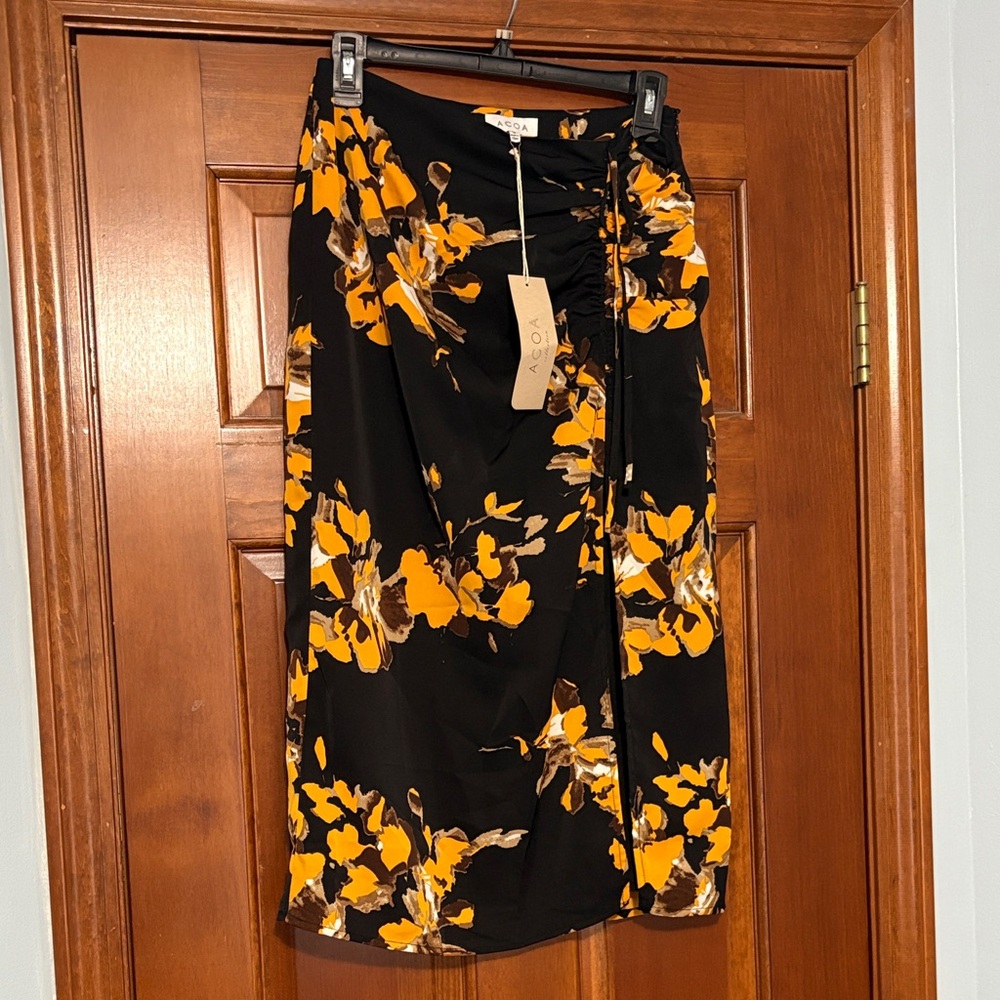Acoa | Floral Midi Skirt